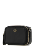 Valentino Garavani Men Black Leather Wallet