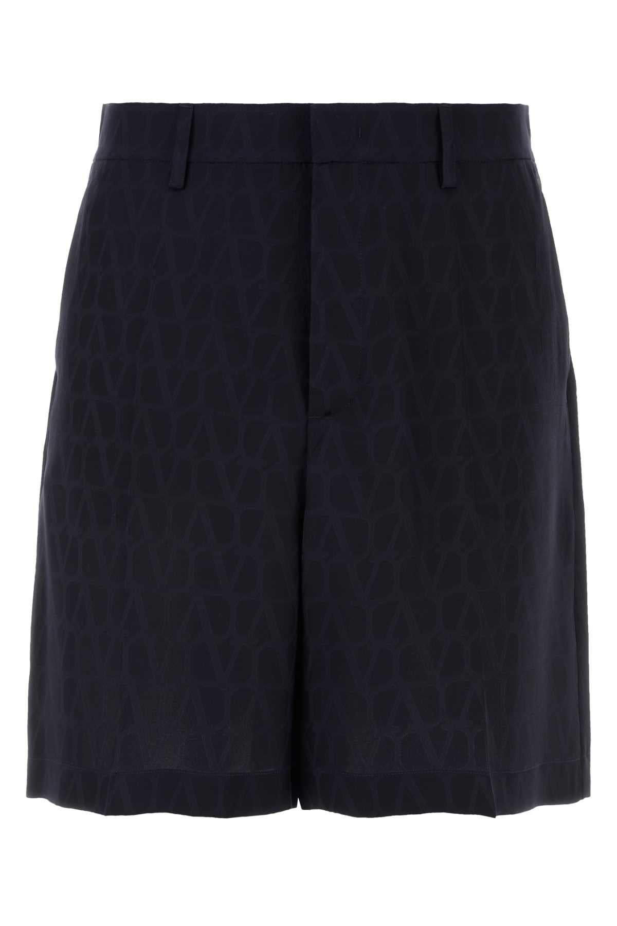 Valentino Garavani Men Toile Iconographe Bermuda Shorts