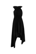 Alexander Mcqueen Women Black Jersey Dress
