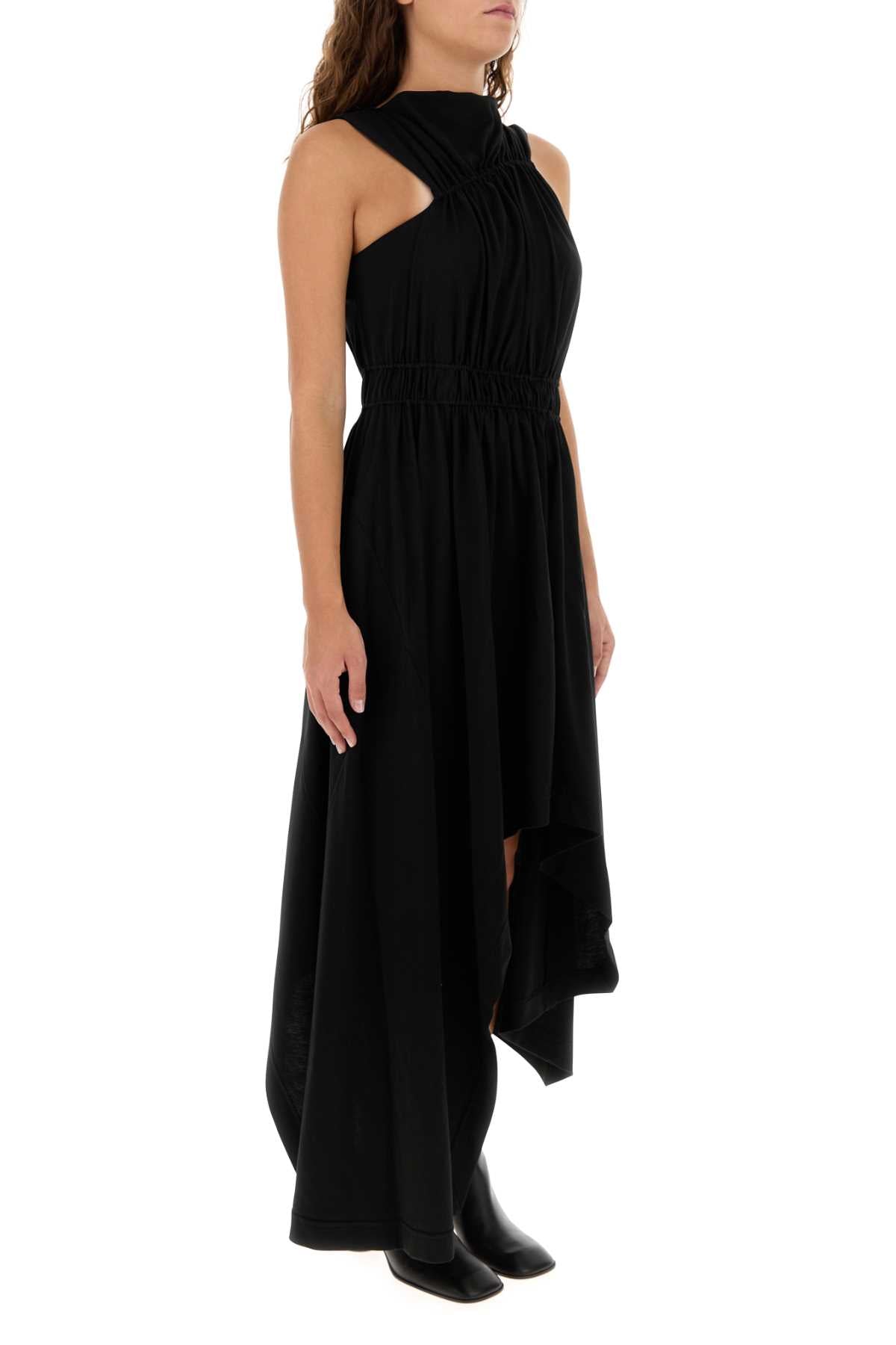 Alexander Mcqueen Women Black Jersey Dress