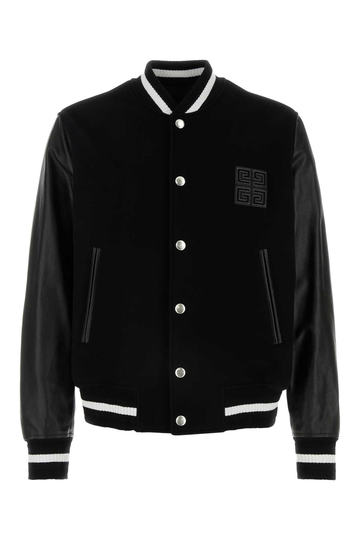 Givenchy Men Black Wool Blend Jacket