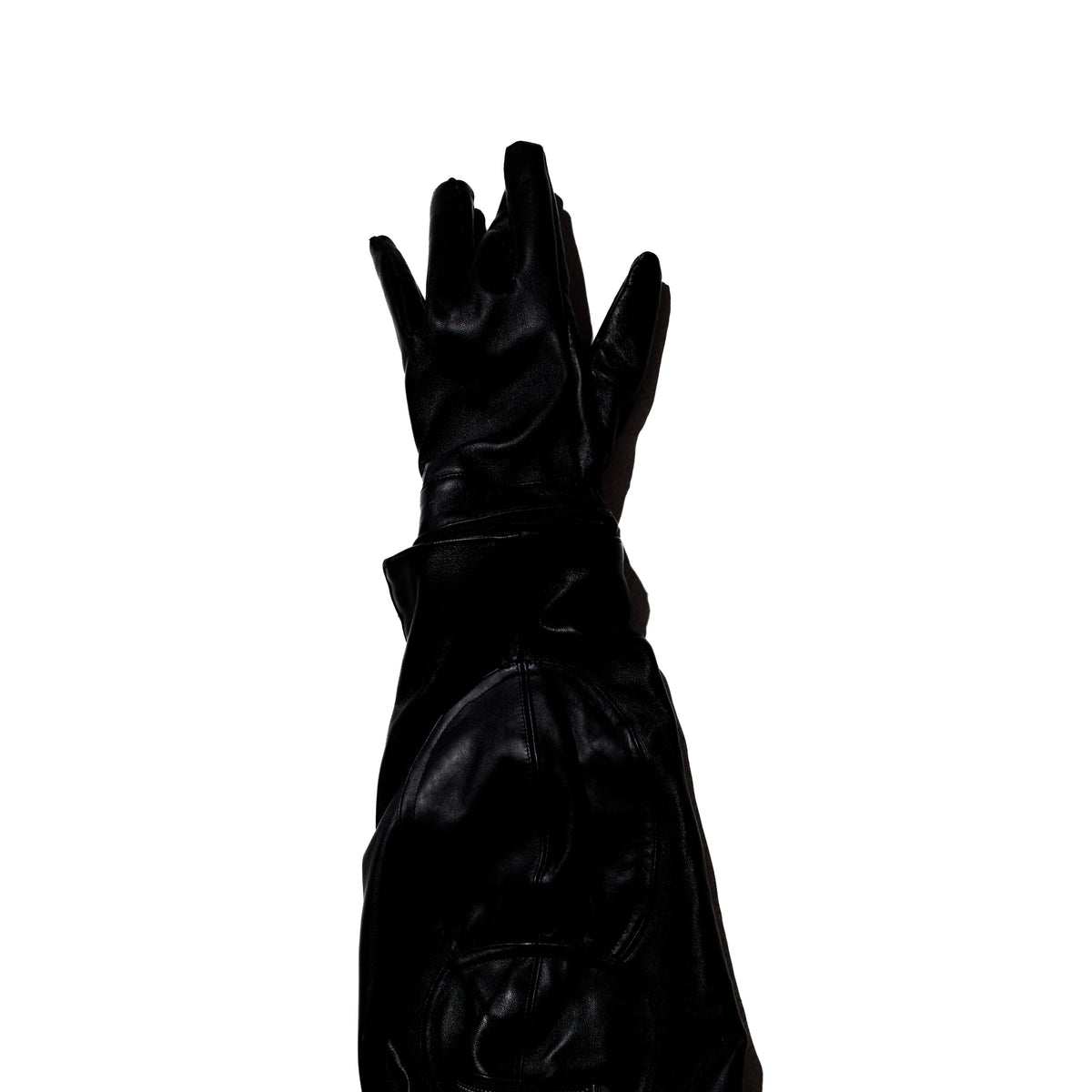 BL MAGIE LEATHER PADDED JACKET W/ SOFTENED DETACHABLE GLOVES