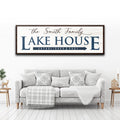 Family Lake House Arrow Sign III