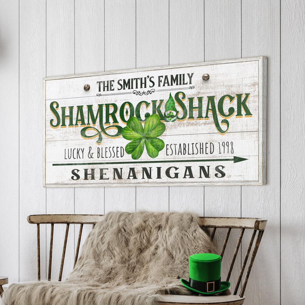 Custom Shamrock Shack Sign