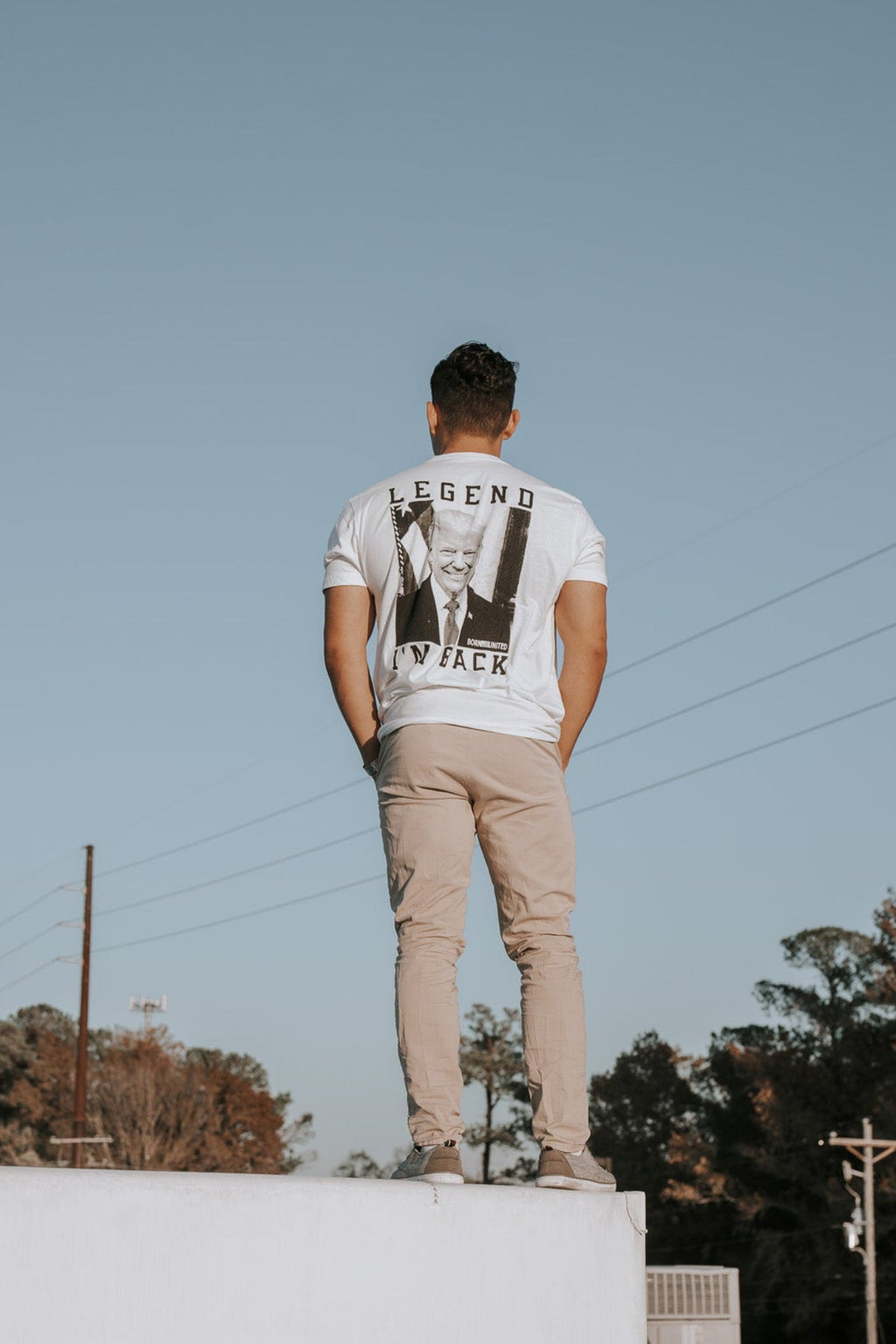 I'm Back Tee - #47 - White