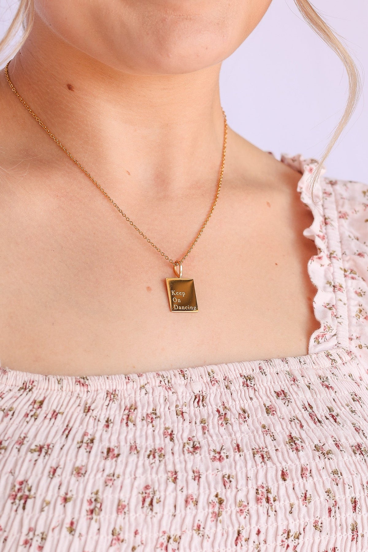 "Keep On Dancing" Necklace