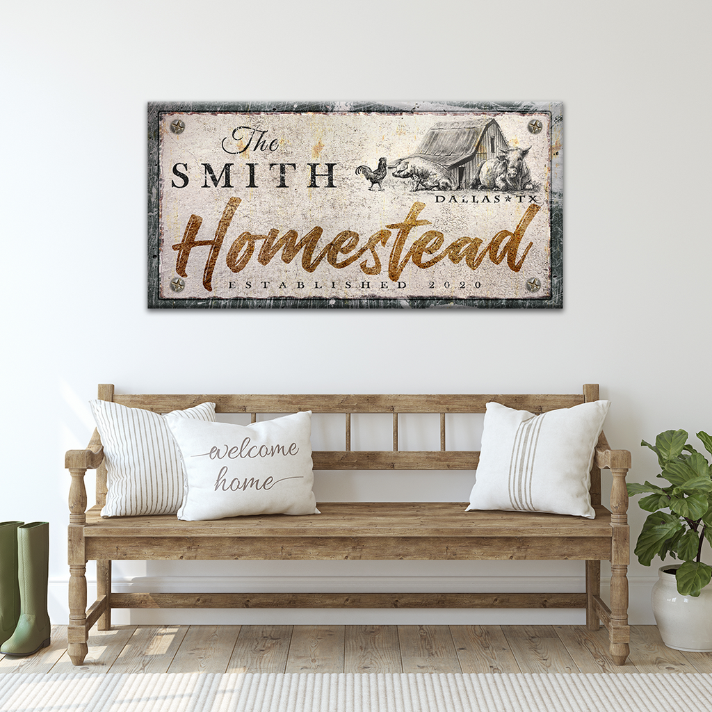 Homestead Sign IV