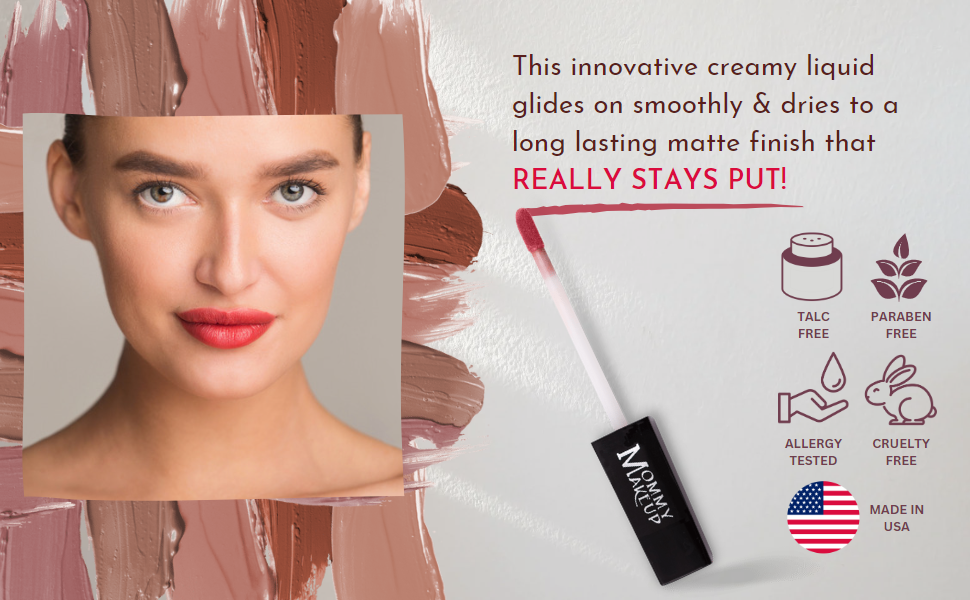 Twiggy Stay Put Matte Lip Cream | Stunning Kiss-Proof Lipstick
