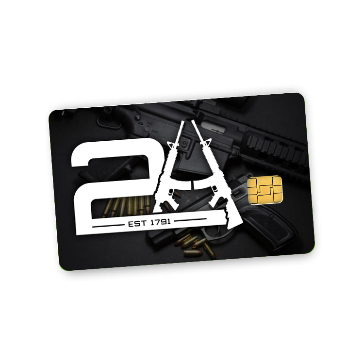 2A Credit Card Skin Decal