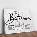 The Bathroom Sign