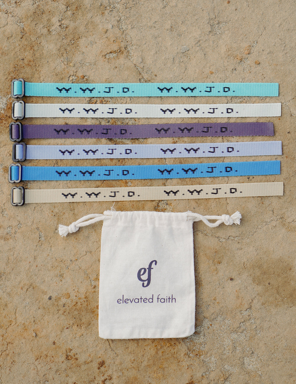 WWJD Surf Bracelet Pack