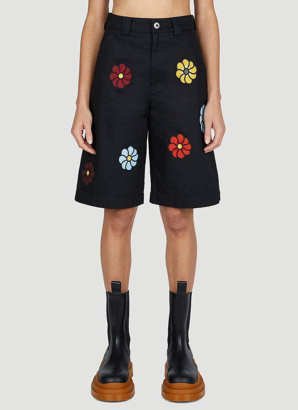1 Moncler Jw Anderson Men Floral Bermuda Shorts