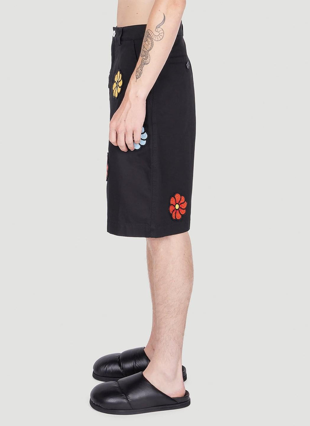 1 Moncler Jw Anderson Men Floral Bermuda Shorts