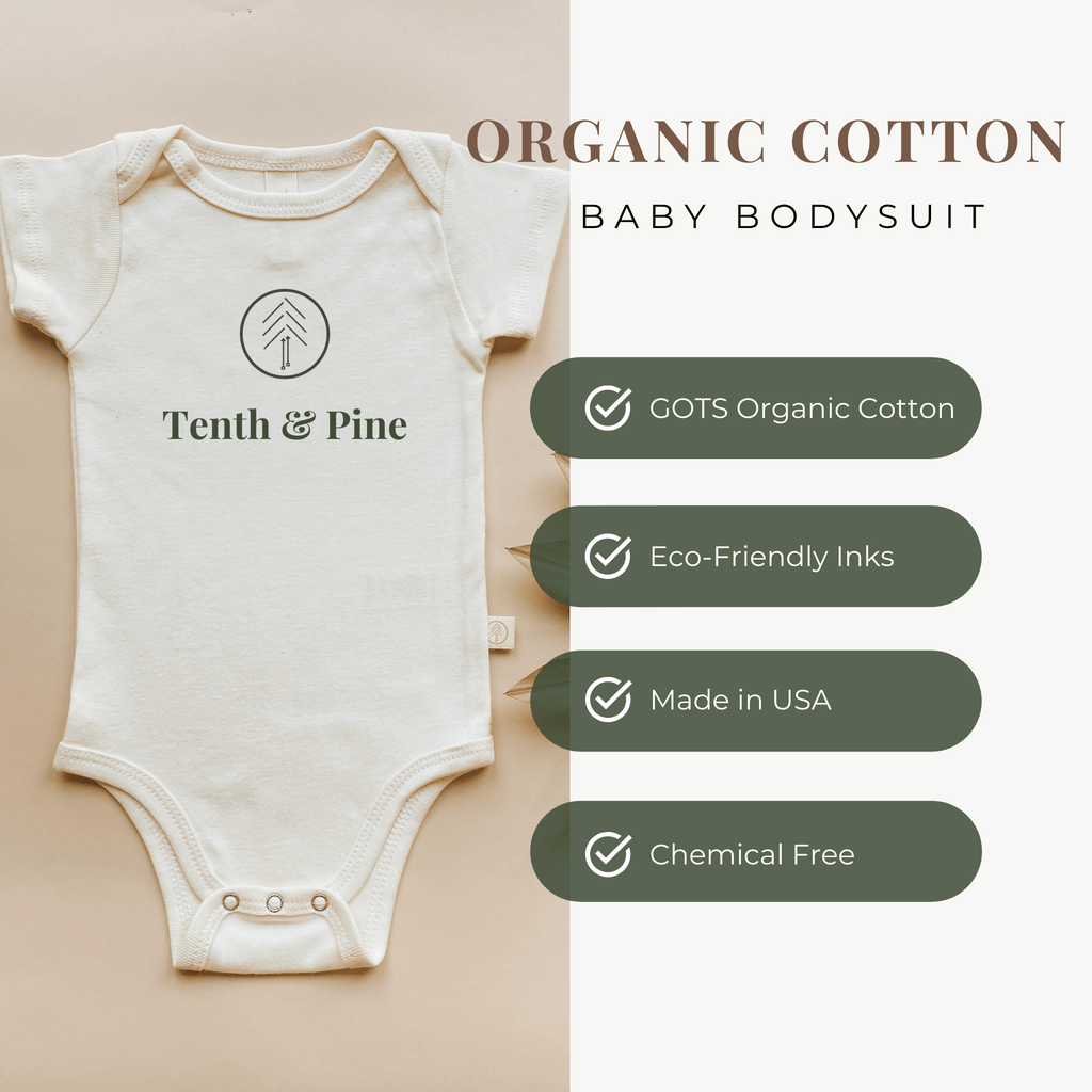 Chillin' With My Gnomies Organic Baby Bodysuit